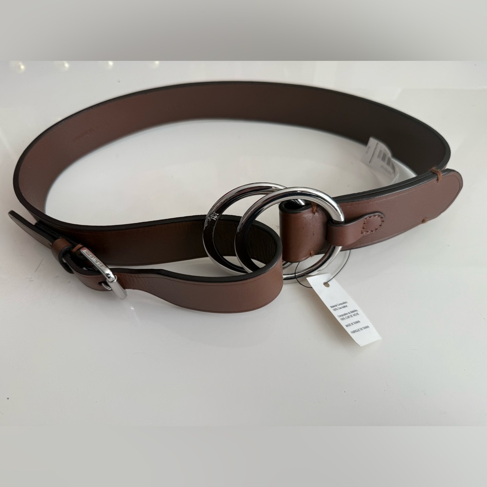 Ralph Lauren Brown Leather Belt NWT